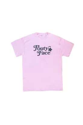 Addison Rae: Youth Pouty Face Pink Shirt