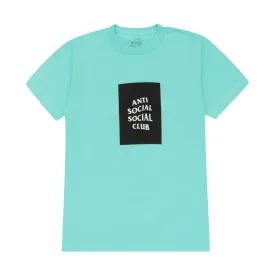 Anti Social Social Club Box Logo Tee (Teal)