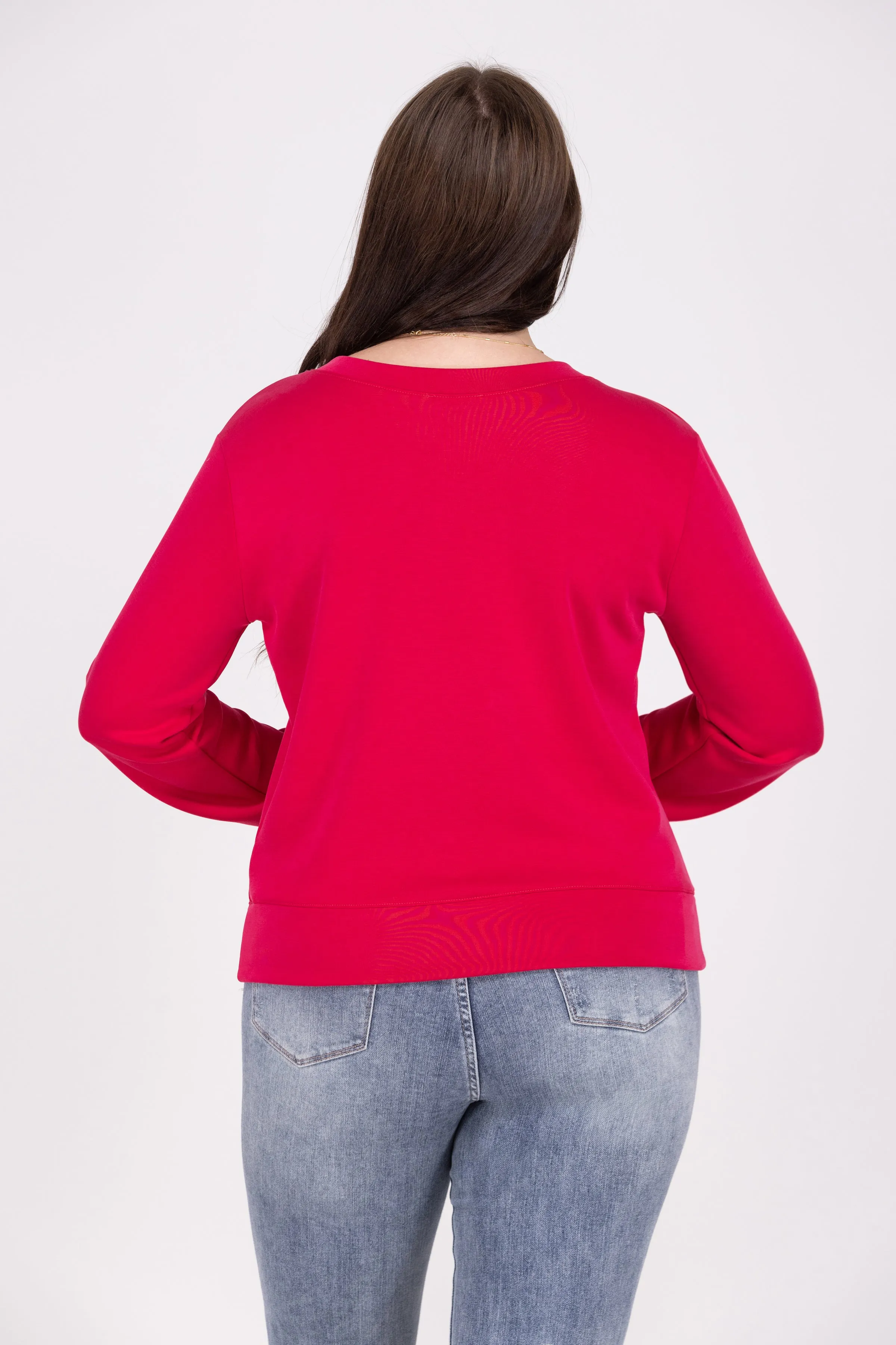 Around The Time Long Sleeve Top