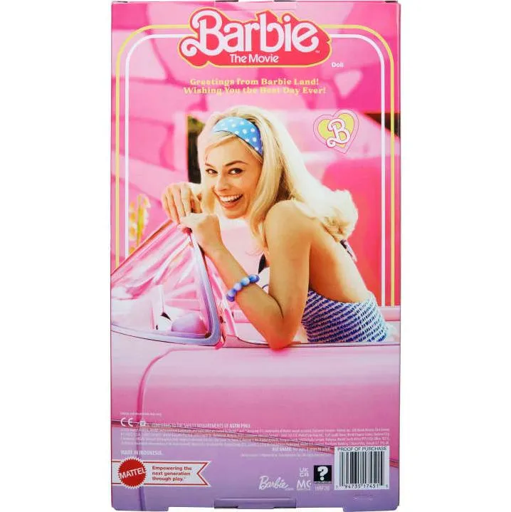 Barbie The Movie Barbie Doll In Plaid Matching Set