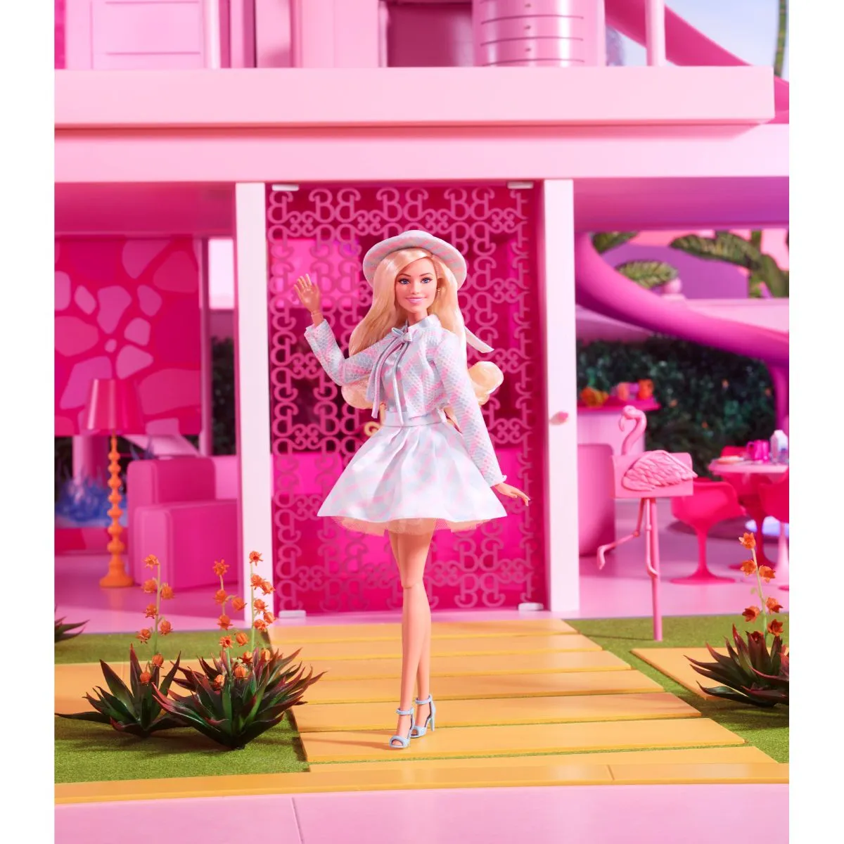 Barbie The Movie Barbie Doll In Plaid Matching Set