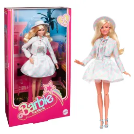 Barbie The Movie Barbie Doll In Plaid Matching Set