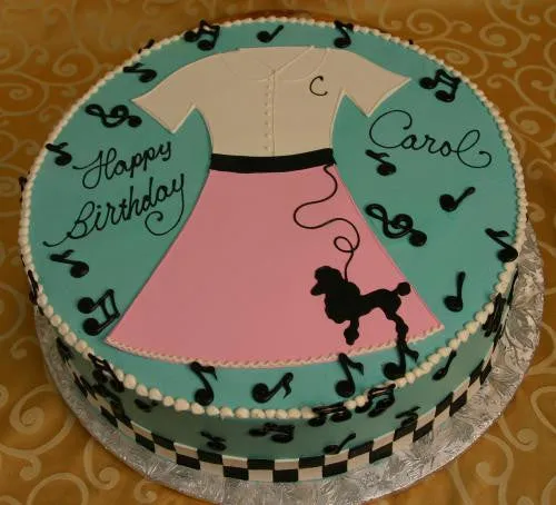 BD-063 Poodle skirt music notes
