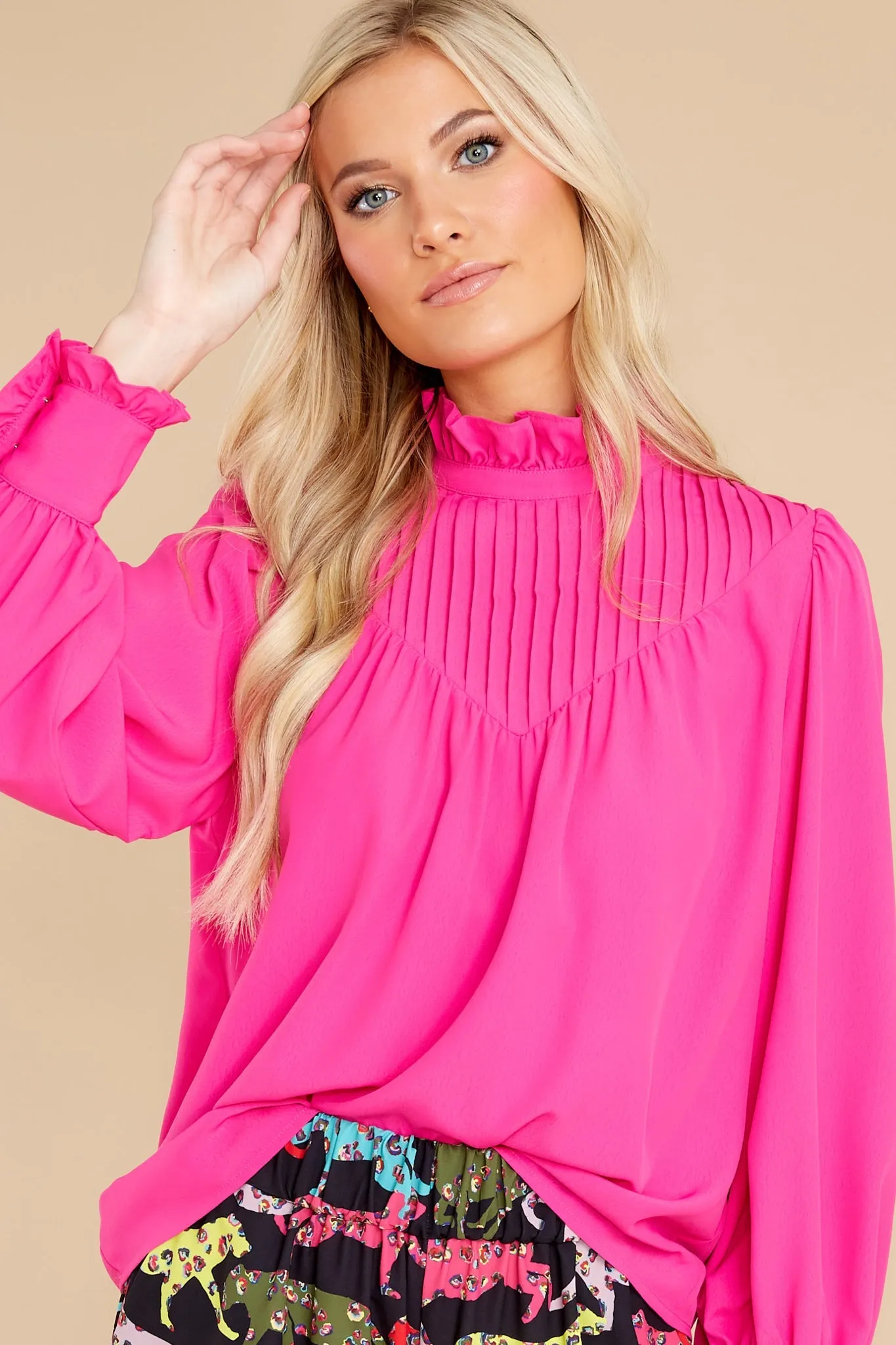 Bea Mollie Pink Blouse