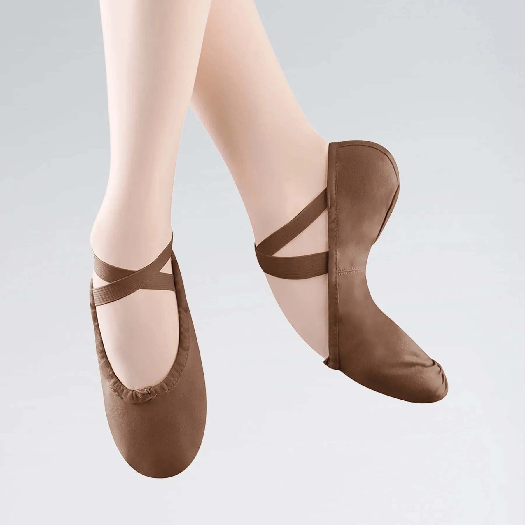 Bloch 277 Pink Pump Split Sole Canvas Ballet Shoes
