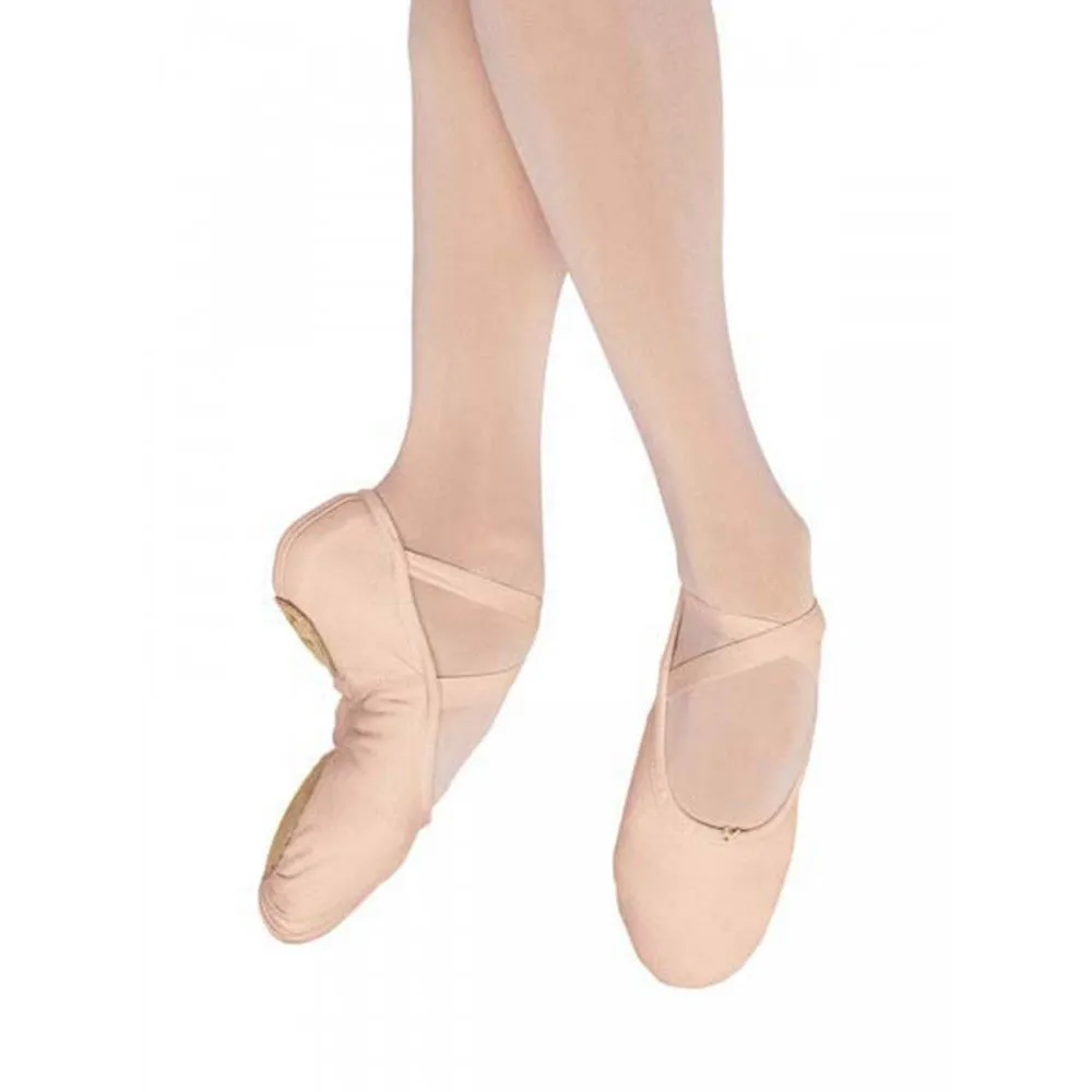 Bloch 277 Pink Pump Split Sole Canvas Ballet Shoes