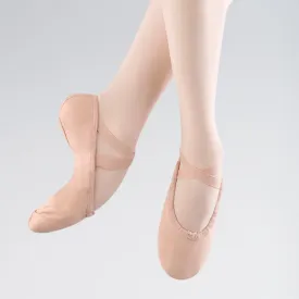Bloch 277 Pink Pump Split Sole Canvas Ballet Shoes