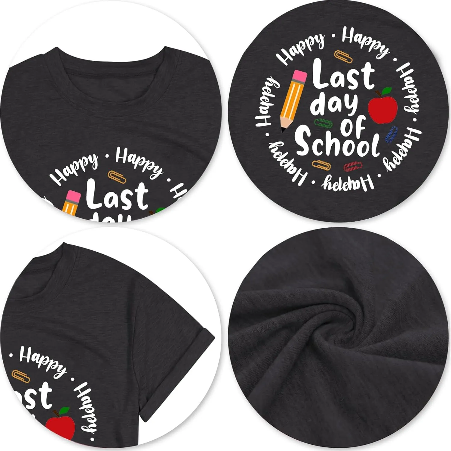 Bruh We Out Teachers Shirt Women Last Day of School Tee Shirt Schools Out for Summer Tshirt Casual Tops