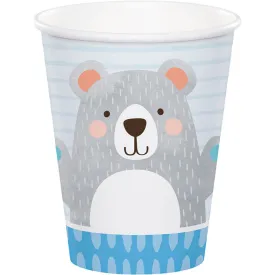 Bulk Bear Party 9 oz Paper Cups (96 per Case)
