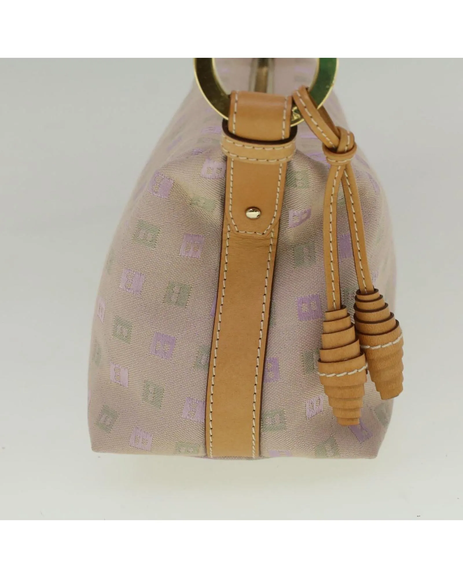 Canvas Pink Shoulder Bag