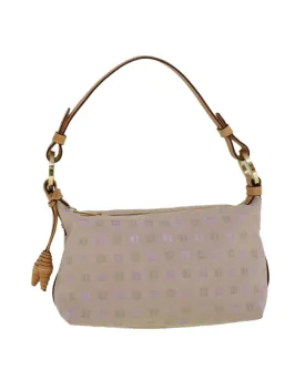 Canvas Pink Shoulder Bag