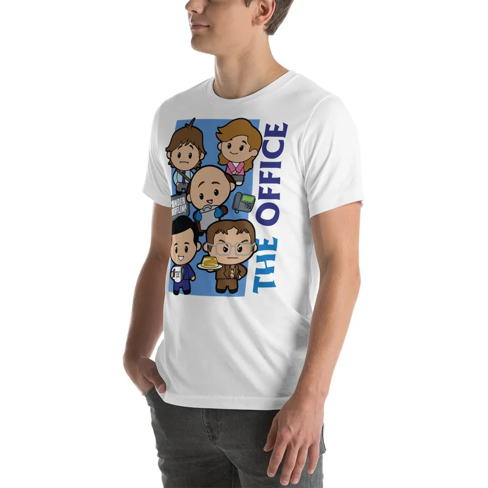 Cartoon Scranton Squad - T-Shirt
