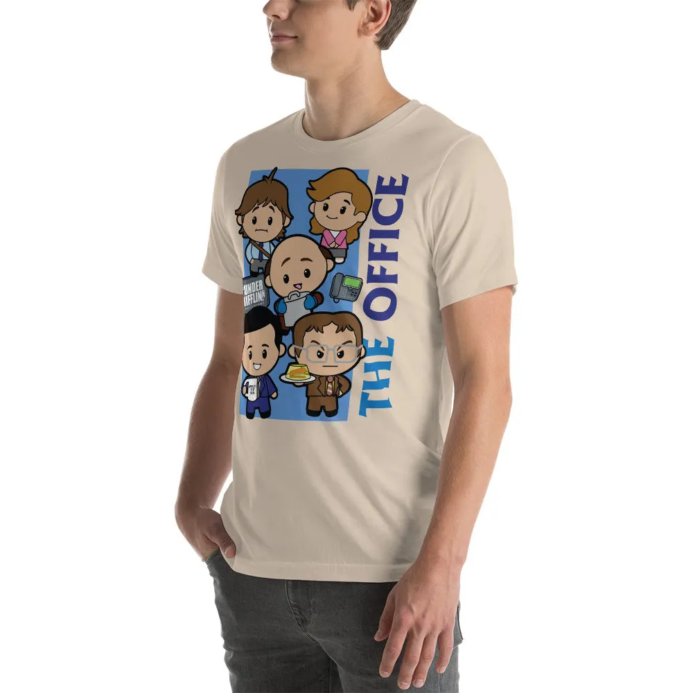 Cartoon Scranton Squad - T-Shirt