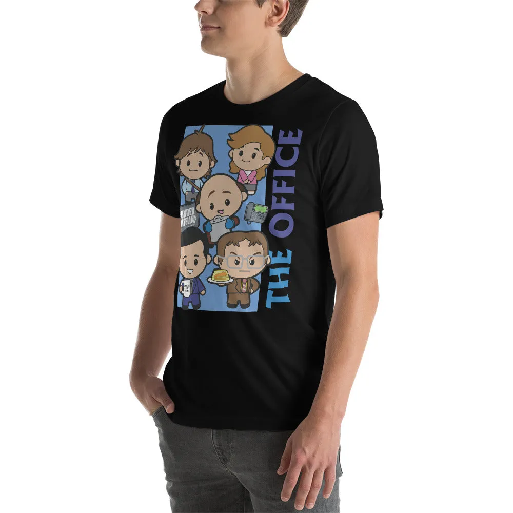 Cartoon Scranton Squad - T-Shirt