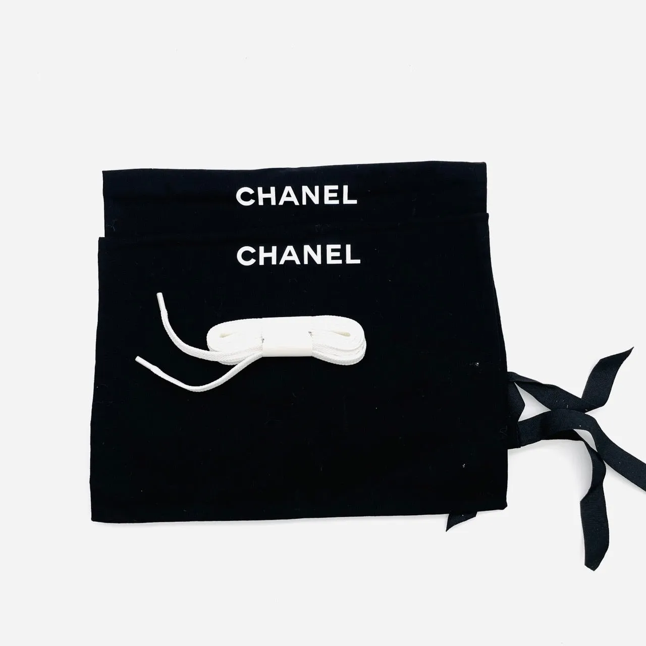 CHANEL Sneakers G45331 White Black Suede