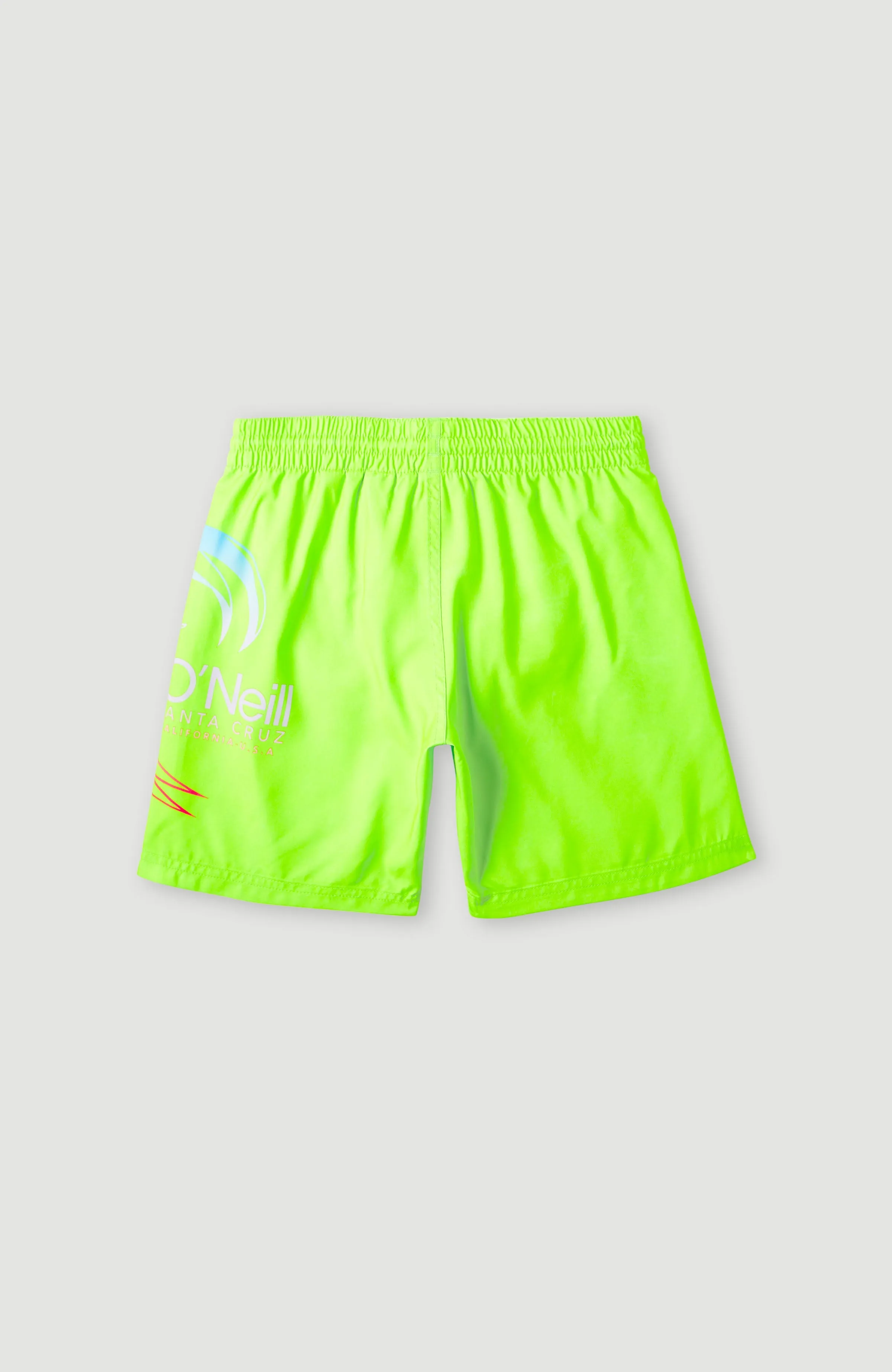 Circle Surfer 14\" Swim Shorts | Fluor Green circle surfer gradient"