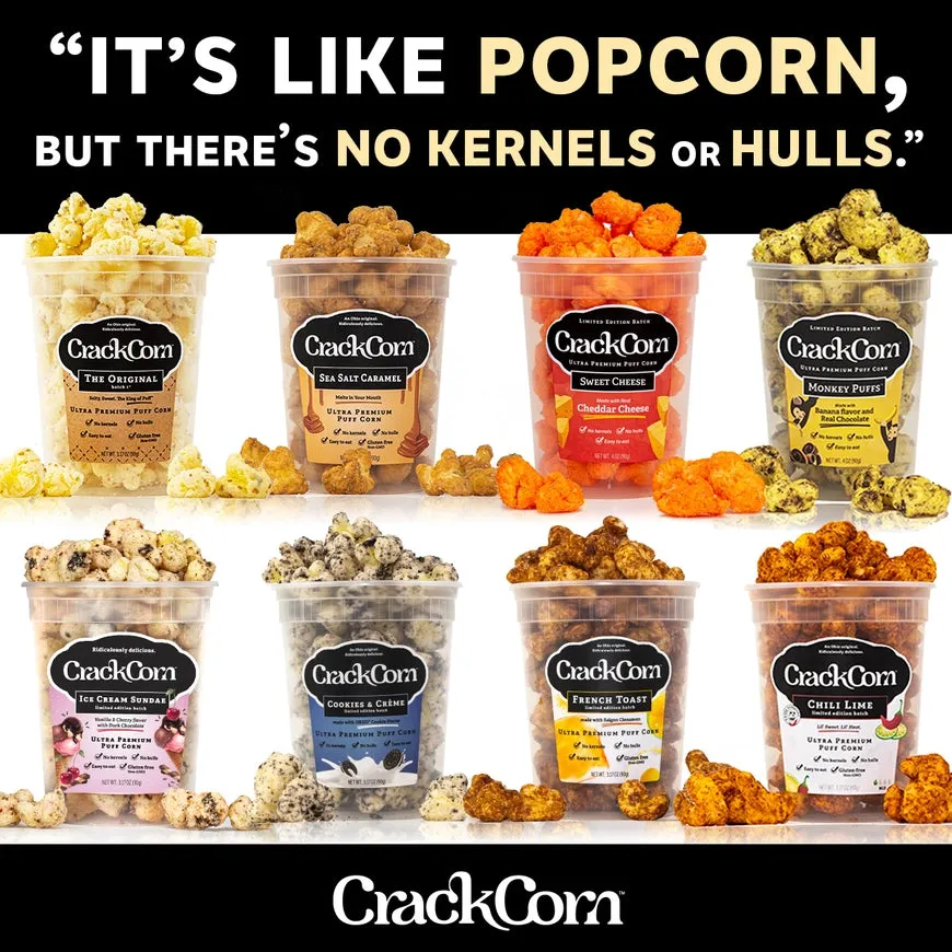 Crack Corn Puffy Pop - The Original Flavor