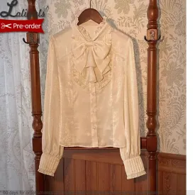 Detective School ~ Vintage Long Sleeve Lolita Blouse by Alice Girl ~ Pre-order