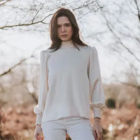 Diana Pale Gold Blouse