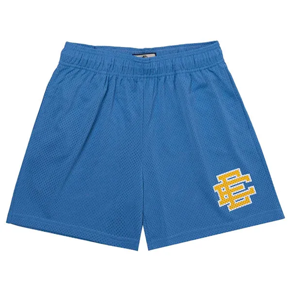 Eric Emanuel EE Basic Blue Yonder Yellow Shorts