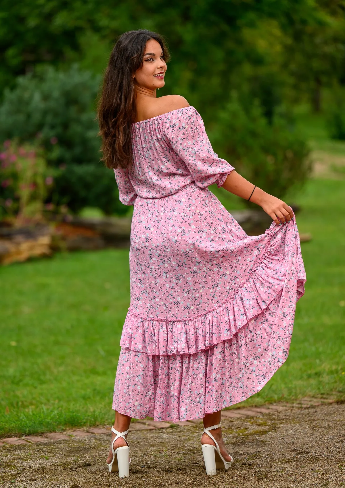 Flaminga Rose Pink Dress