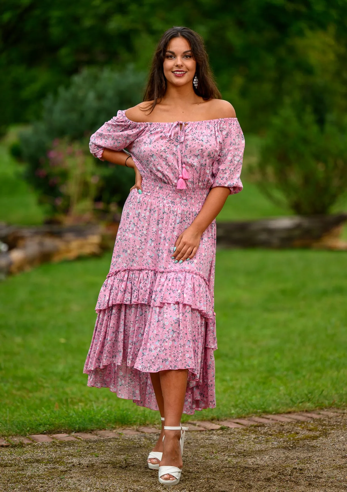 Flaminga Rose Pink Dress