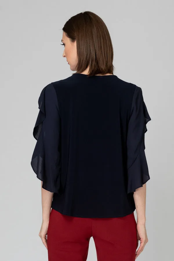 FRILL SLEEVE TOP