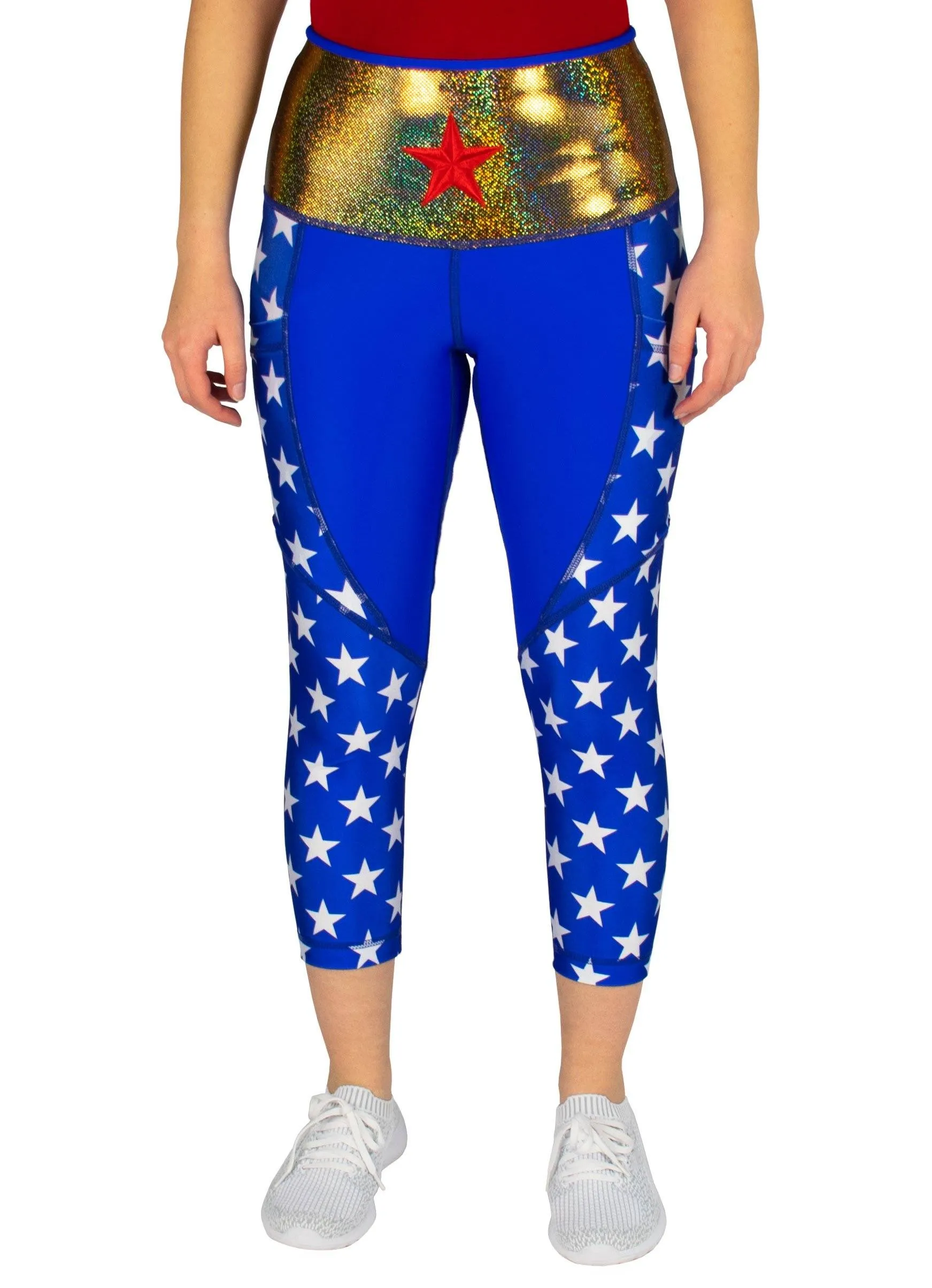 GoBOLD™ Capris Woman of Steel **