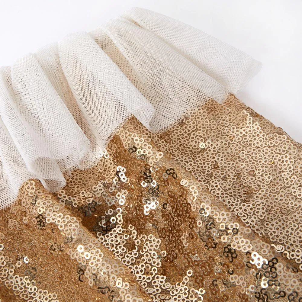 Gold Sparkle Cape