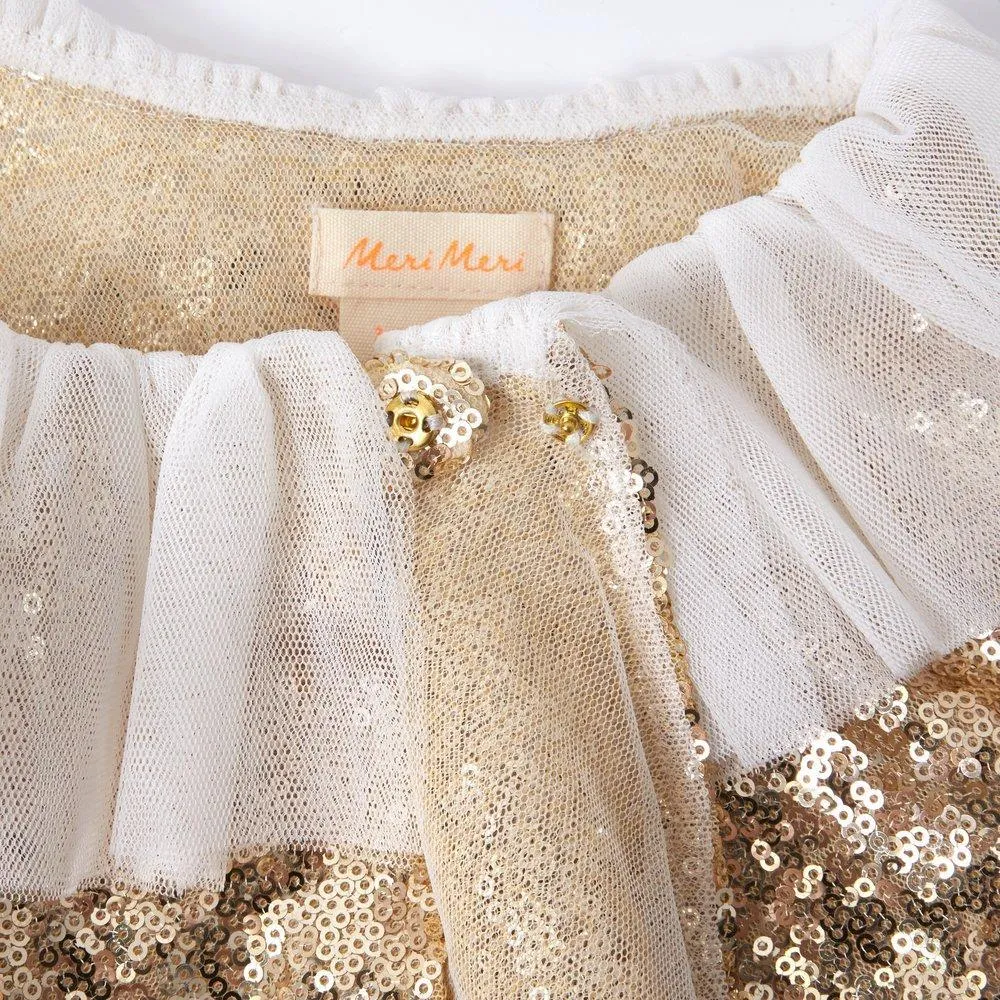 Gold Sparkle Cape