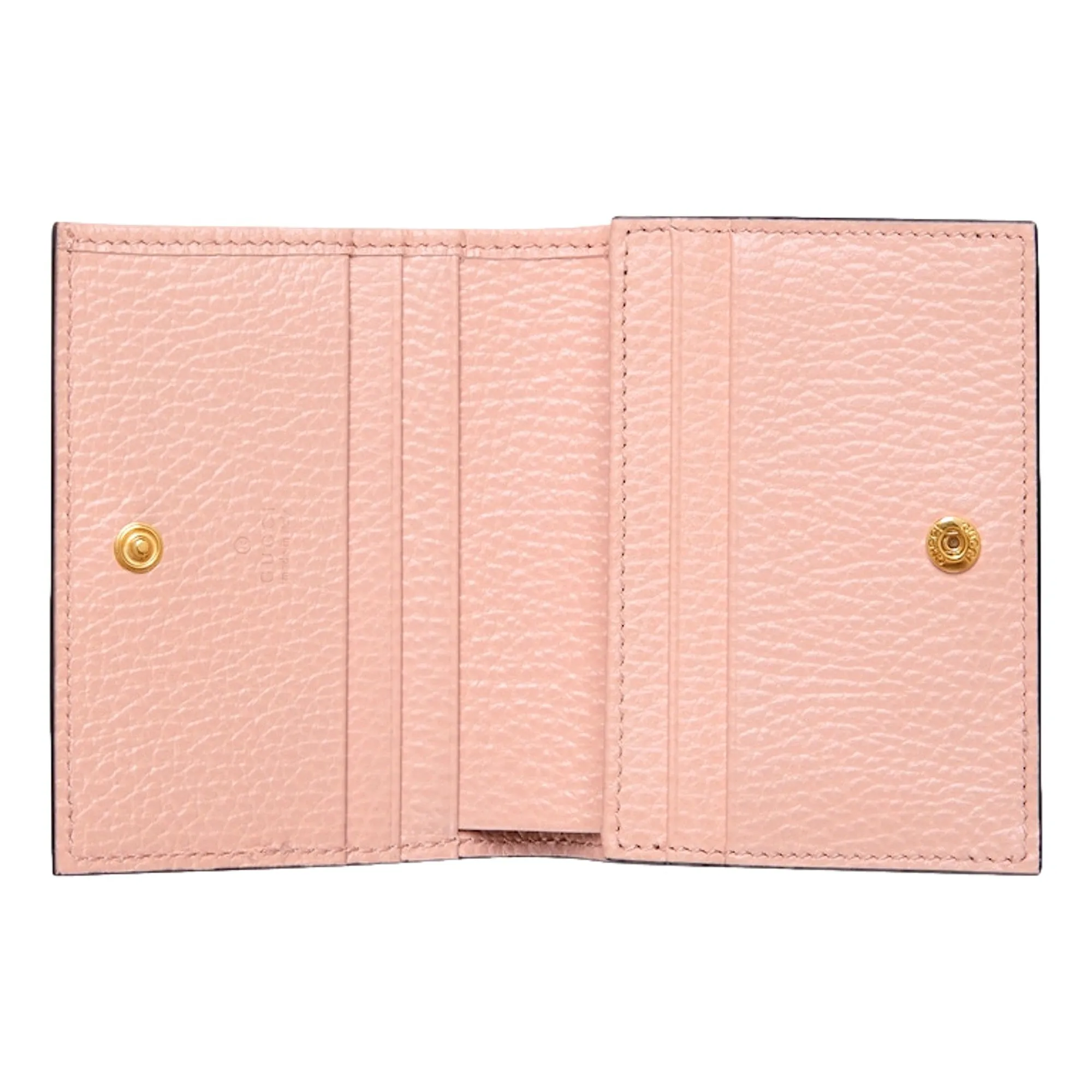 Gucci GG Marmont Light Pink Leather Card Case Wallet