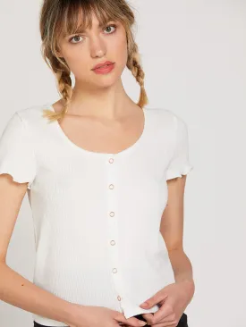 Lived In Lounge Short Sleeve Tee - Star White
