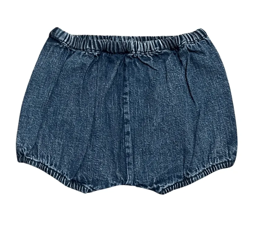 LL Bart/London Denim Ruffle Bloomer Set