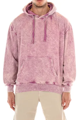 Los Feliz Mineral Wash Hoodie - Rose