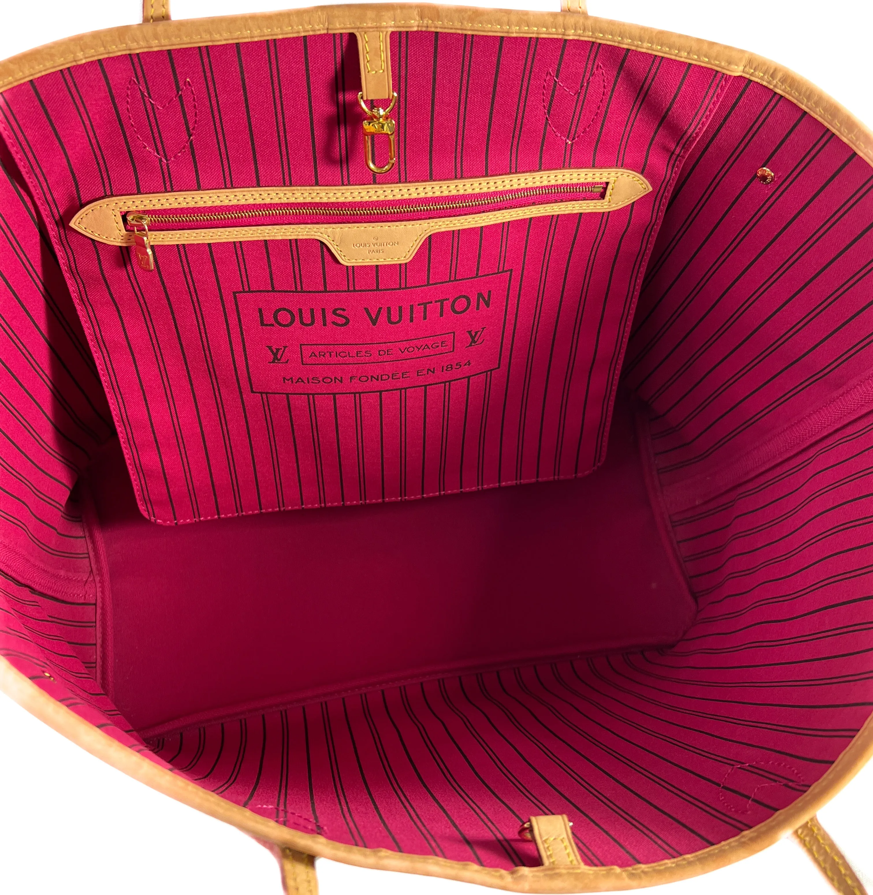 Louis Vuitton mono neverfull GM peony **21/22 model**