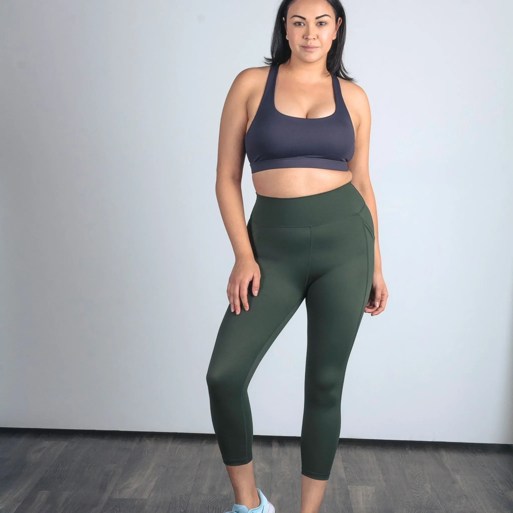 Lux Epic 7/8 Capris - Evergreen