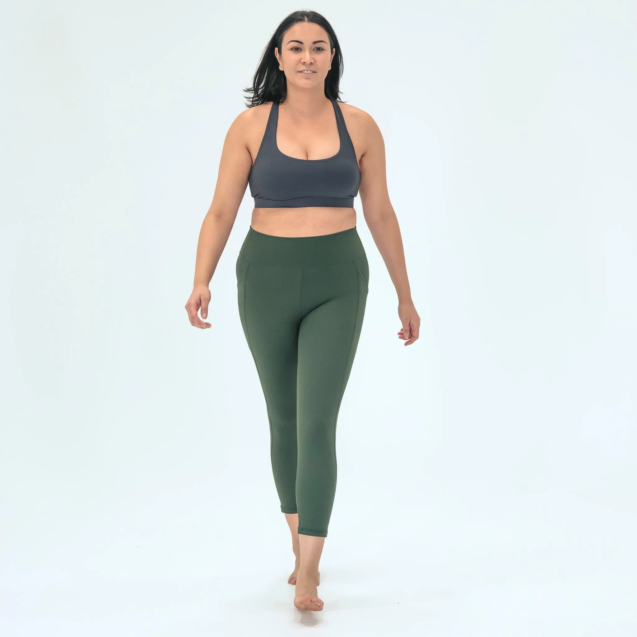 Lux Epic 7/8 Capris - Evergreen