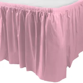 New Pink Table Skirt | 1ct