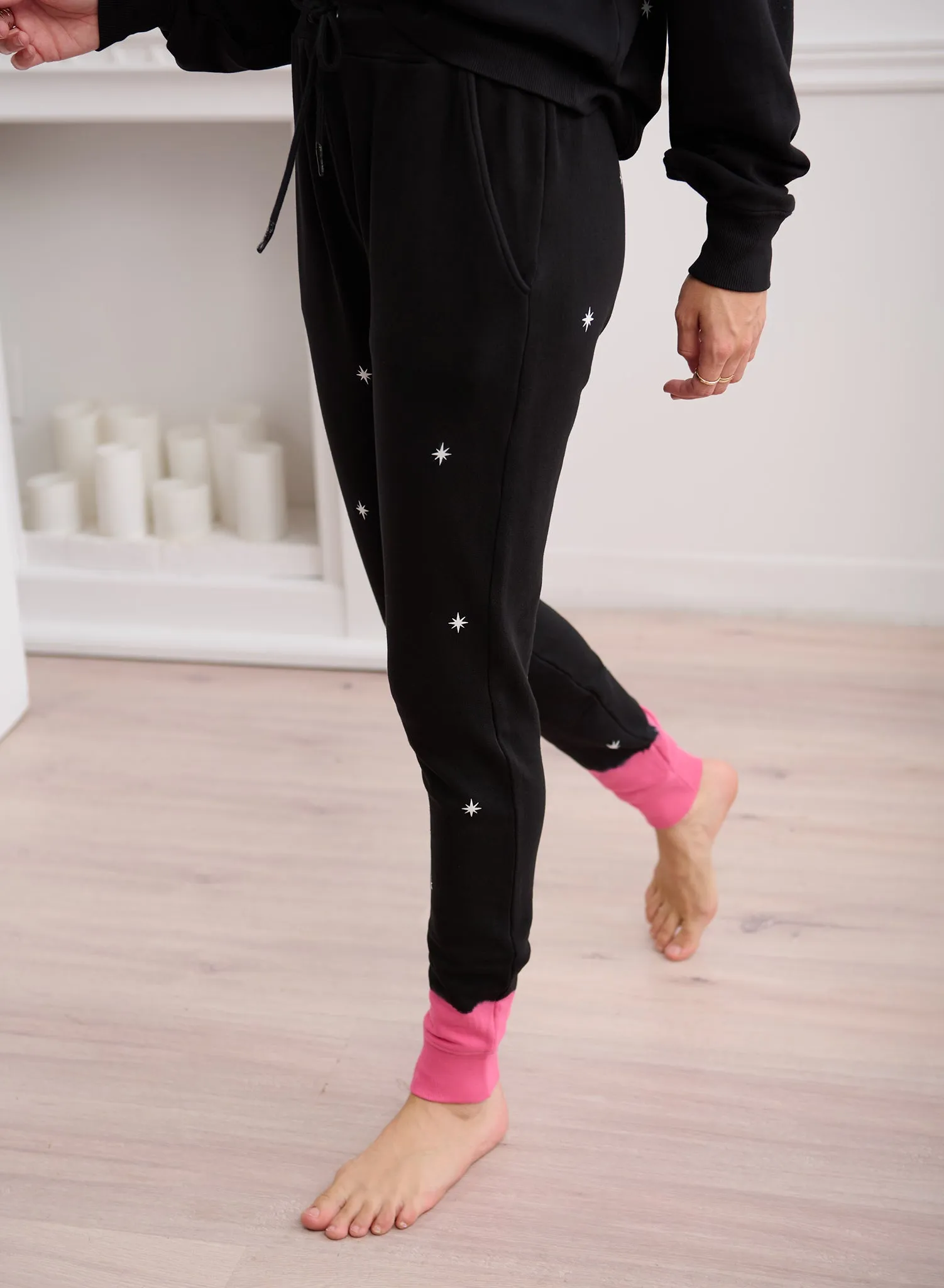 NIGHT STARS - Flat Pocket Sweatpants