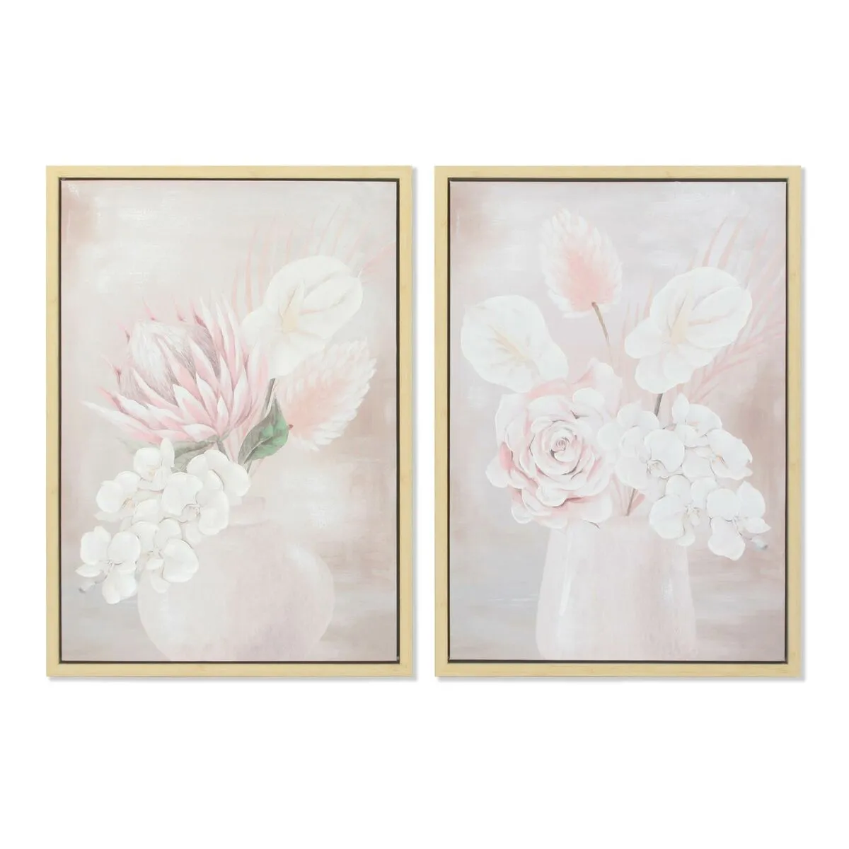 Painting DKD Home Decor Vase 50 x 4 x 70 cm Scandinavian (2 Units)