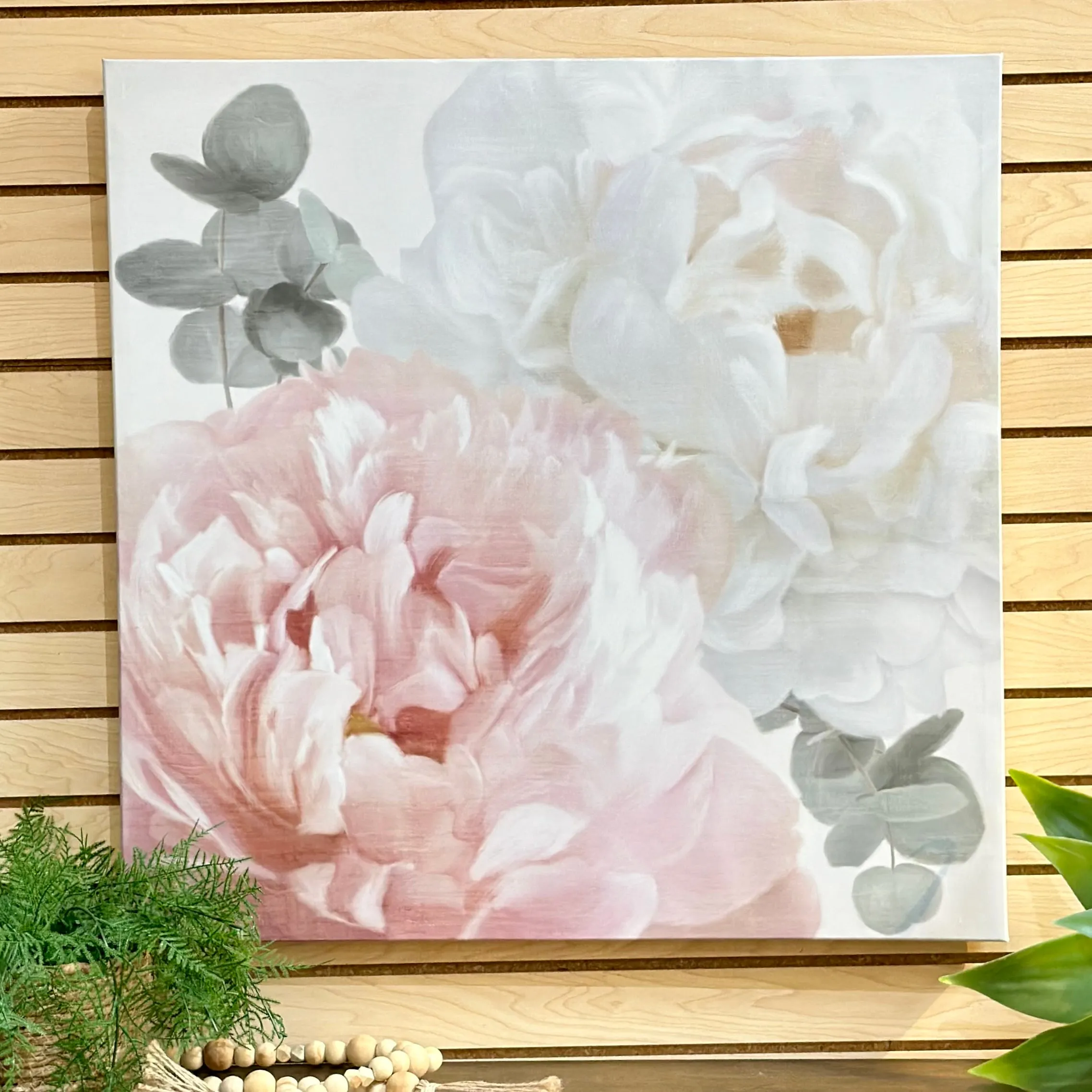 Pink Floral Canvas