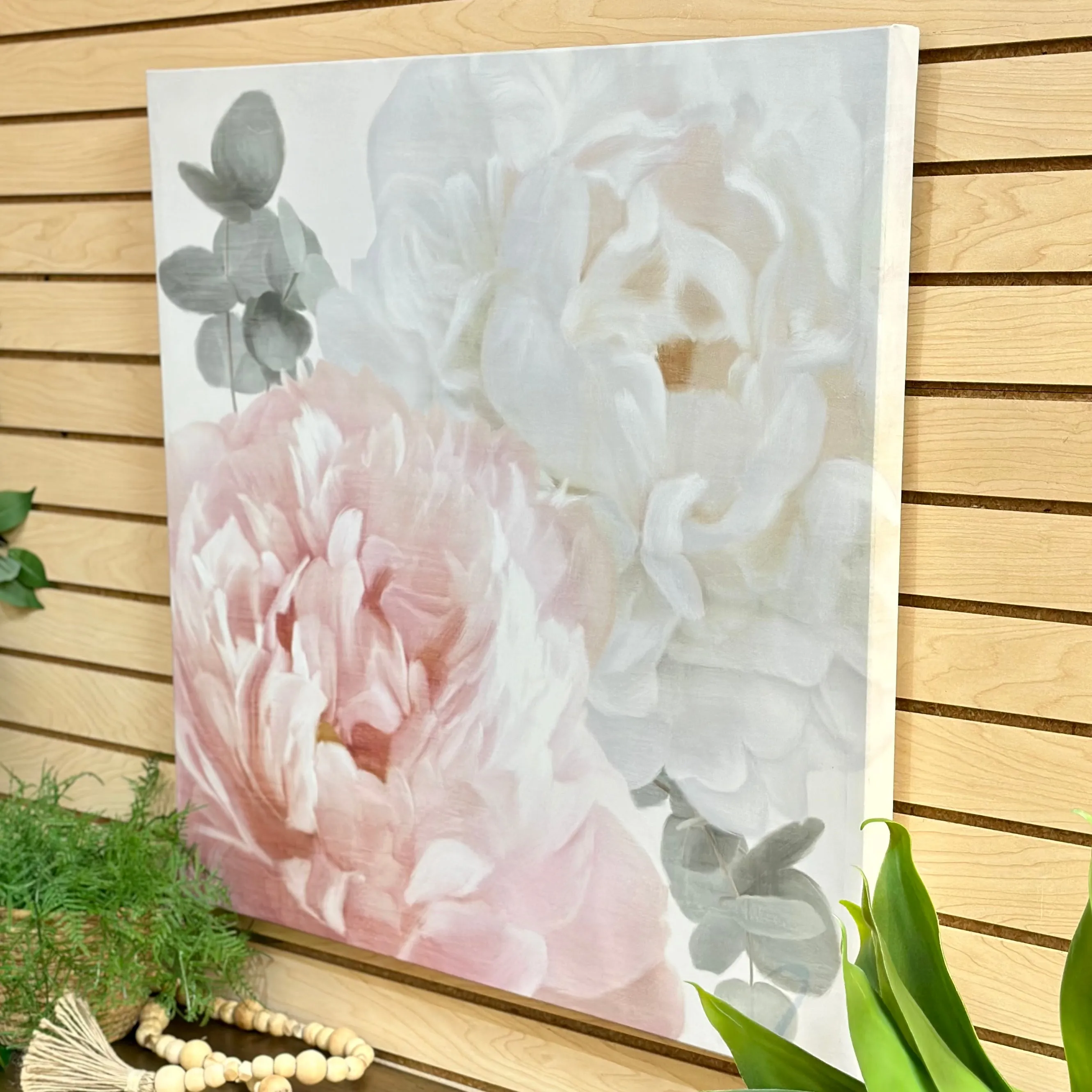 Pink Floral Canvas