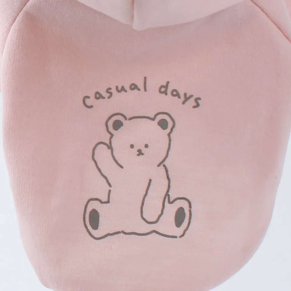 "Casual Days" Pet Costume with Hoodie For Dog & Cat (S)