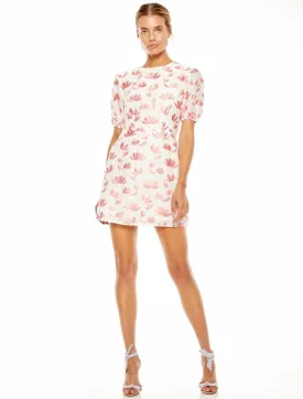ROSE PETAL MINI DRESS