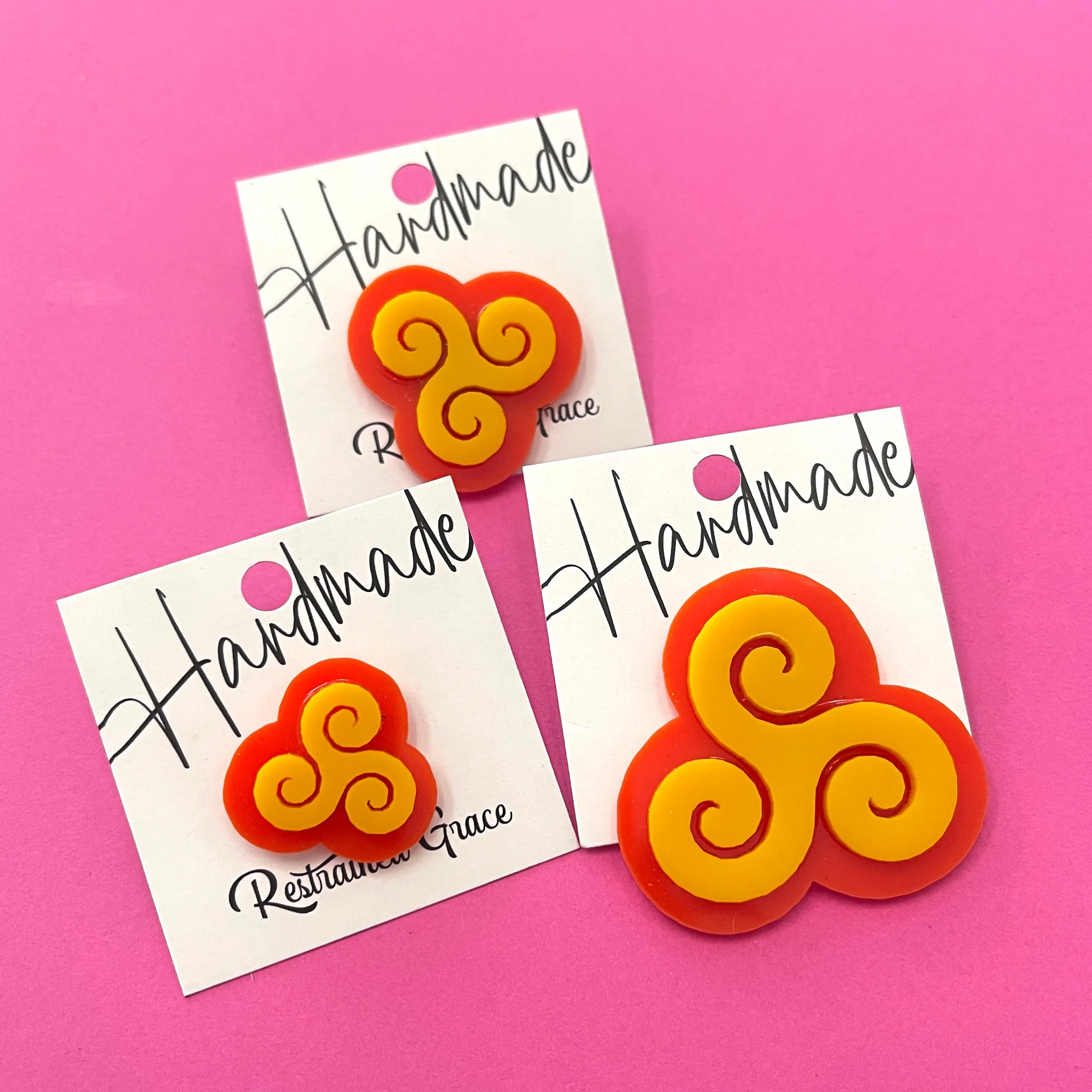 Sample Sale - BDSM Triskele Lapel Pins