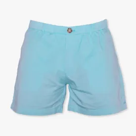 Sky Blue 4” Stretch Shorts