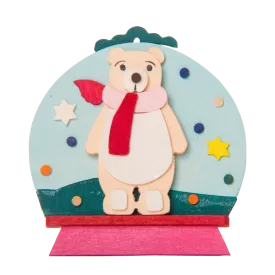 Snow Globe - Patti Polar Bear - Christmas tree decoration