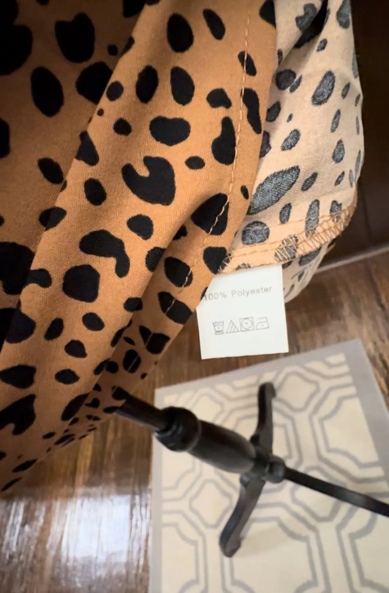 Spotted Crew Blouse
