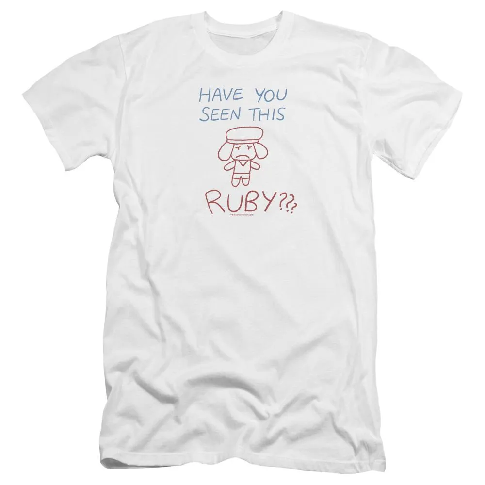 Steven Universe Have You Seen Ruby White T-Shirt