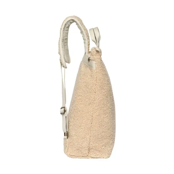 Studio Noos Chunky Teddy Backpack Adults | Ecru teddy